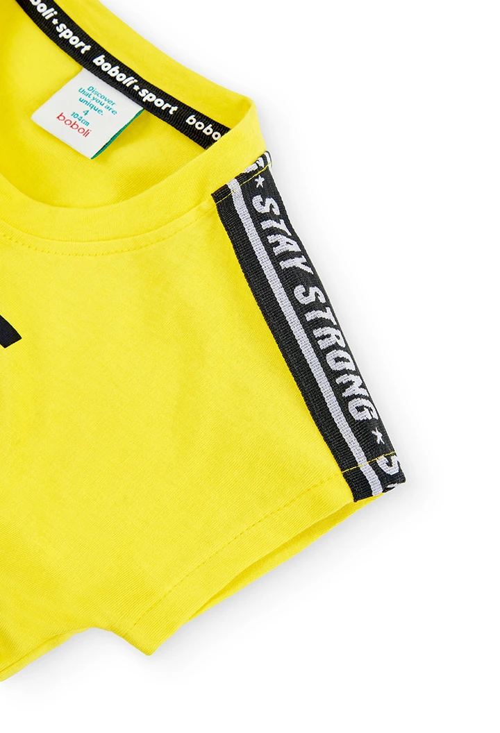 T-Shirt tricot pour fille