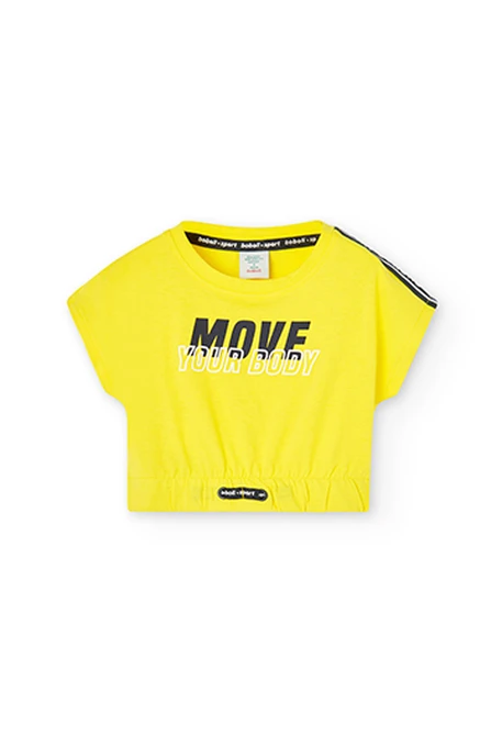 T-Shirt tricot pour fille
