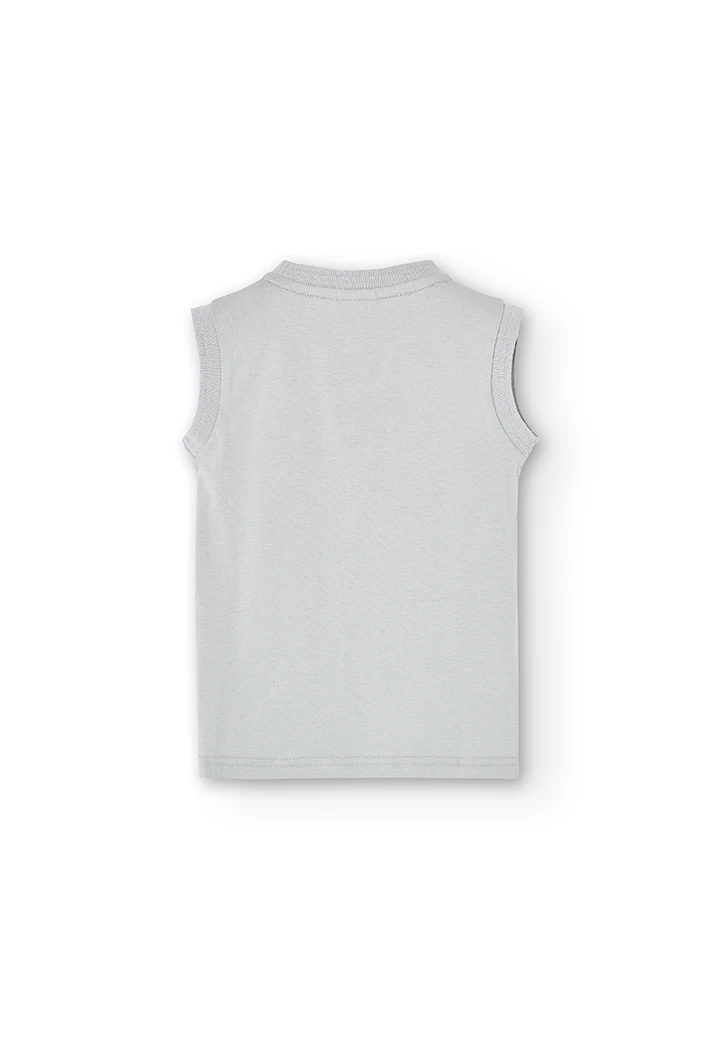 Camiseta punto tirantes de niño