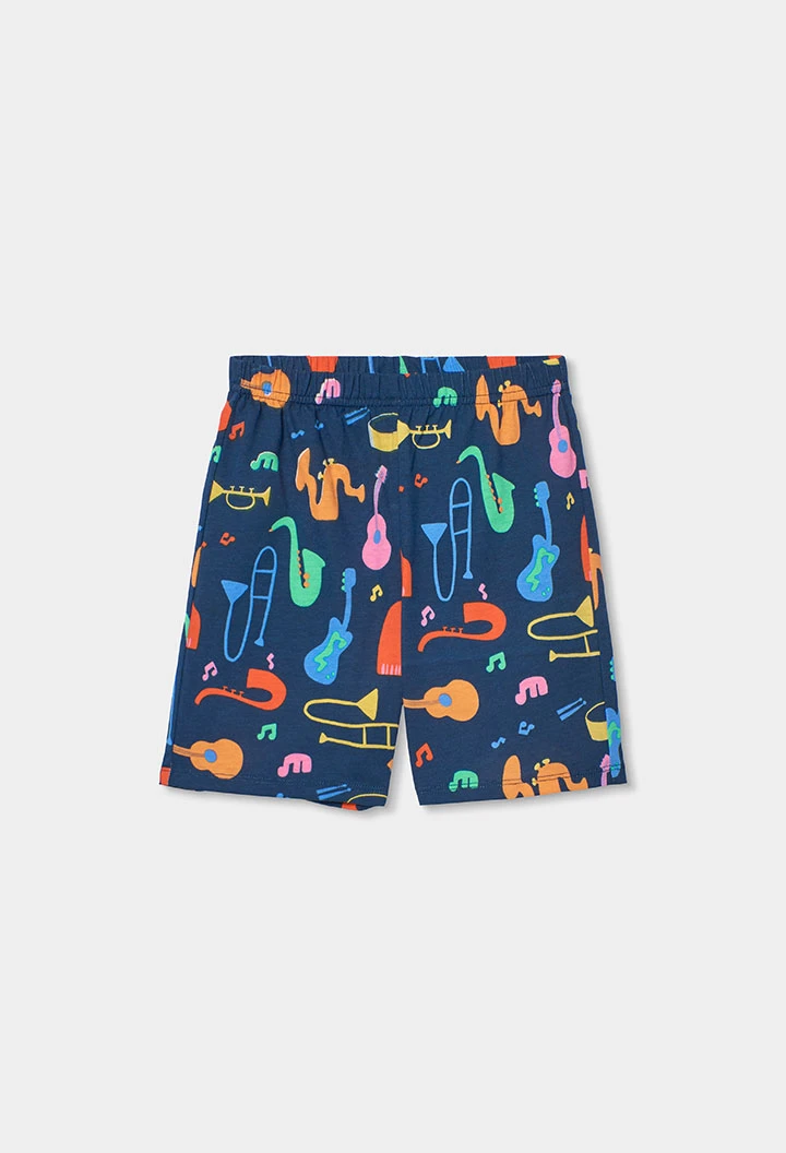 Pigiama bambino cotone strumenti musicali
