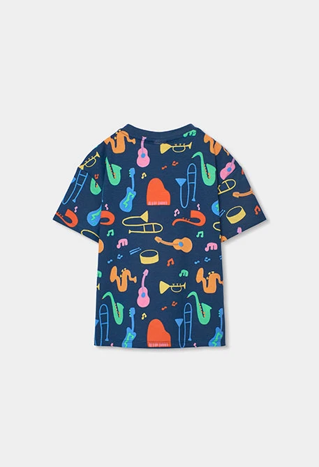 Pyjama enfant en maille instruments de musique