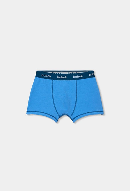 Pack 3 Boxers aus Baumwolle mit Muster.