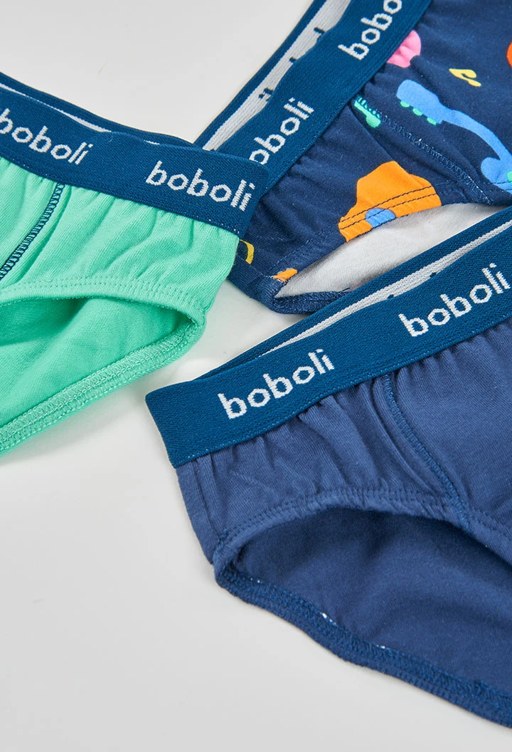 Pack mit 3 bedruckten Boxershorts