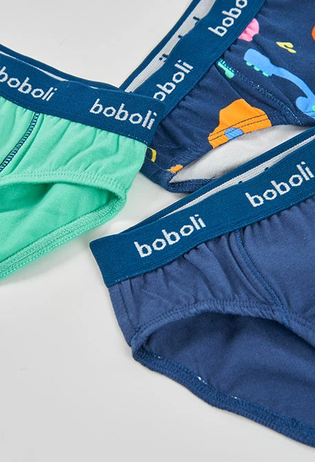 Pack de 3 cuecas estampadas