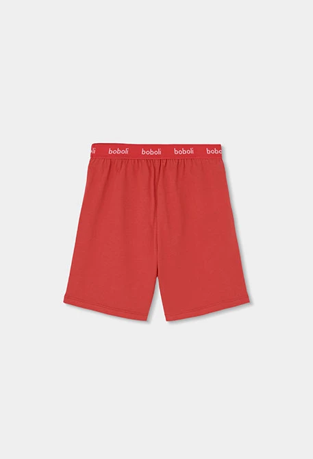 Pijama criança algodão branco estampado