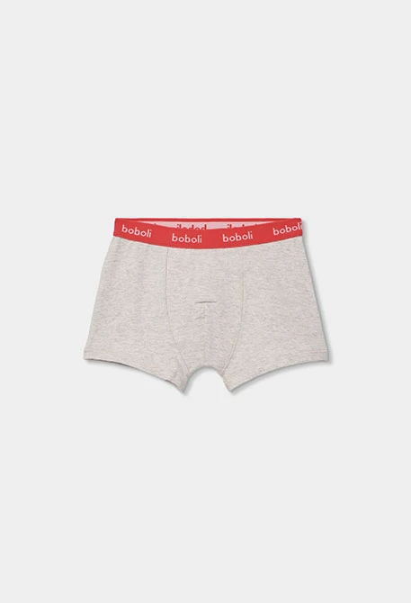 Pacco da 3 boxer in cotone stampato per bambino