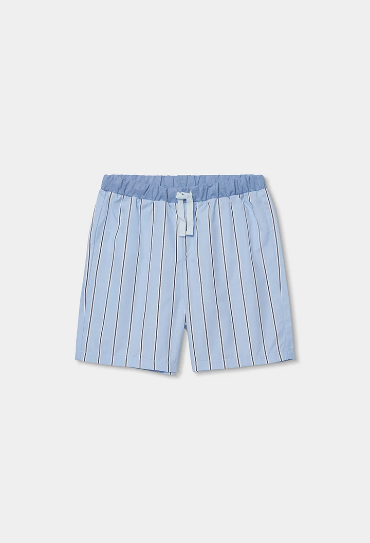Pijama niño algodón manga corta