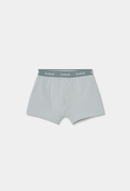 Pack 3 boxers menino verde estampado xadrez