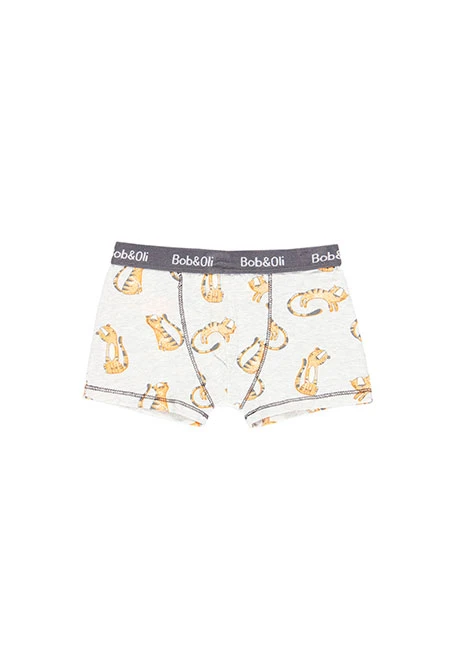 Pack de 3 boxers pour garçon - organique