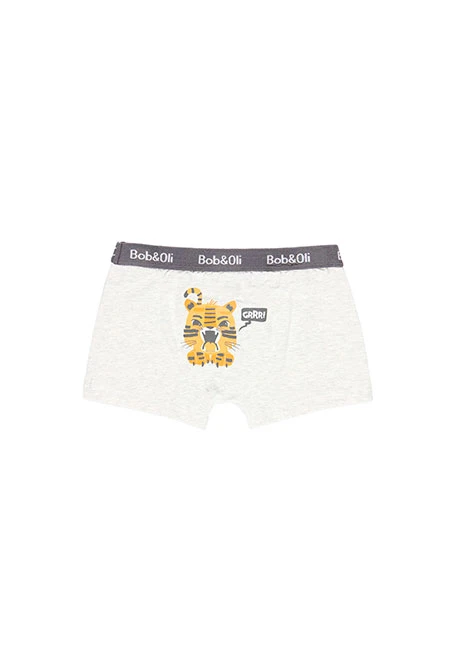 Pack de 3 boxers pour garçon - organique