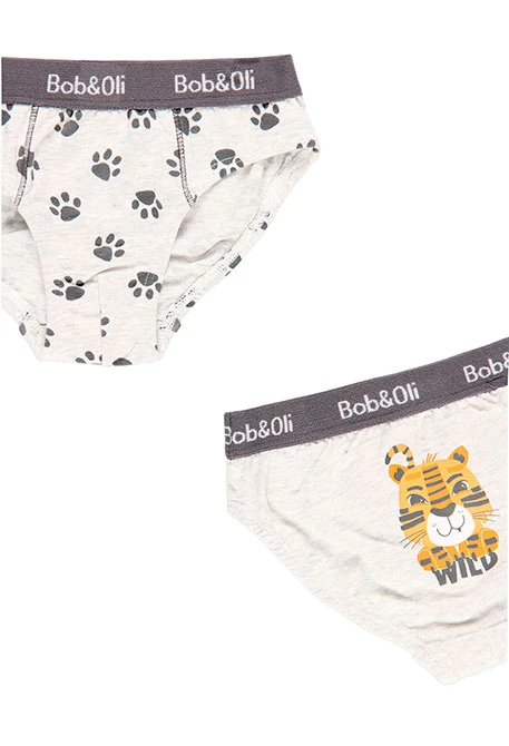 Pack de 3 slips pour garçon - organique