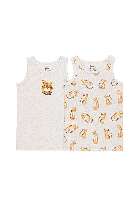 Pack de 2 t-Shirts pour garçon - organique