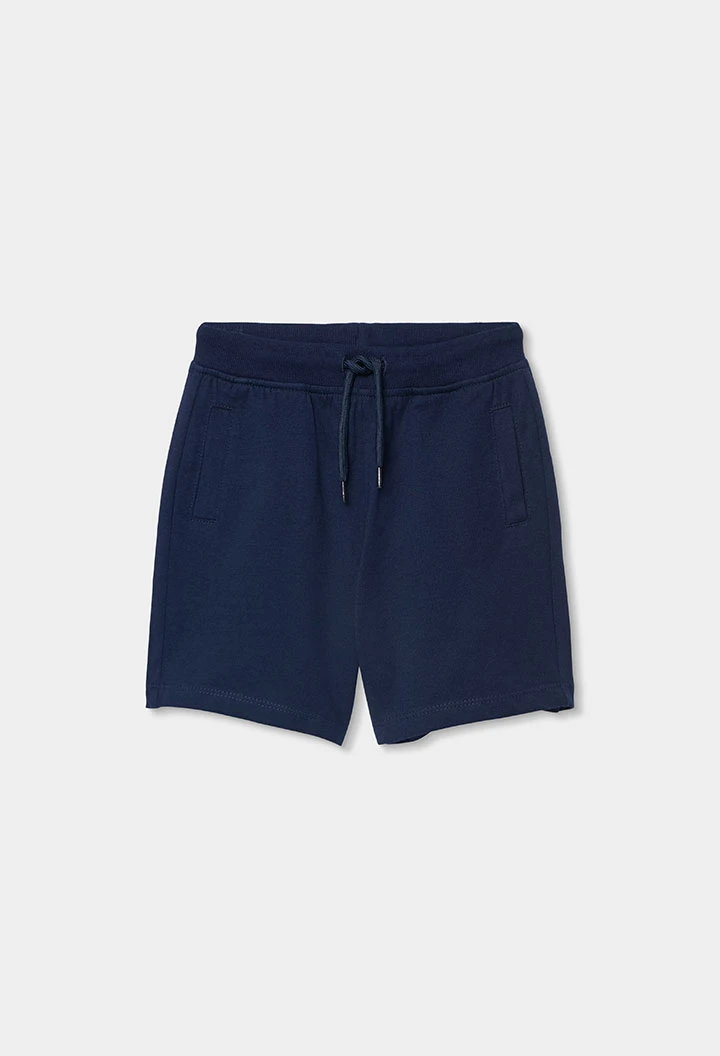 Bermudas azul marino