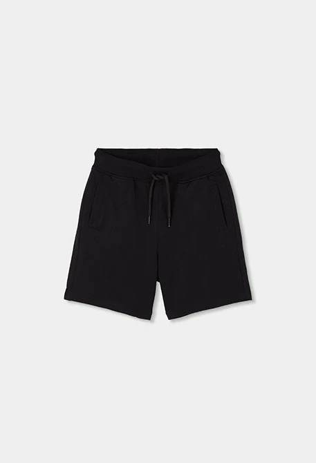 Bermuda garçon en maille noir