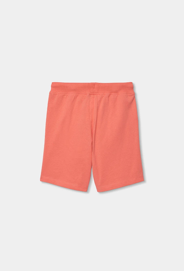 Bermuda cotone arancione
