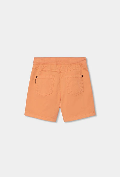Bermudas algodão laranja