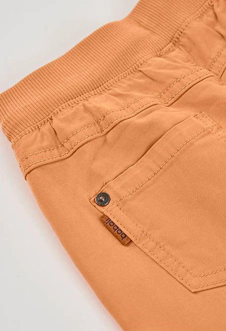 Bermudas algodão laranja