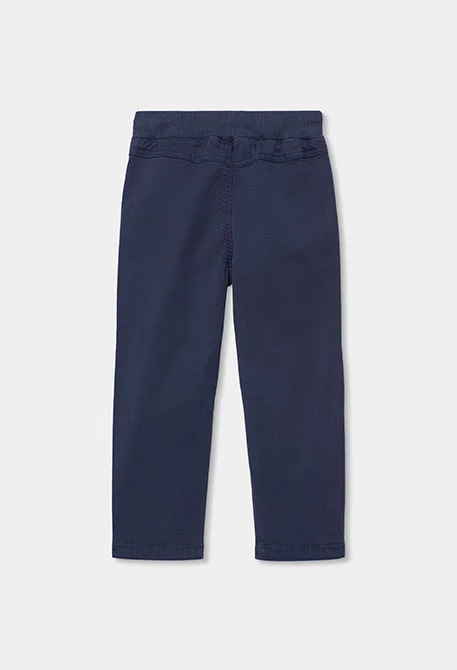 Marineblaue Kinderhose aus Baumwolle