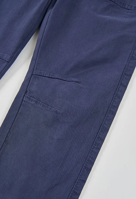 Pantalone da bambino in cotone blu navy