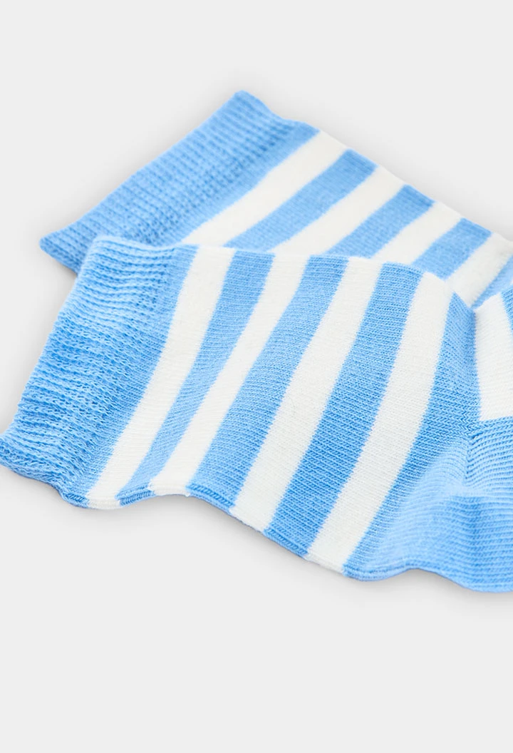 Pack of yellow striped cotton socks
