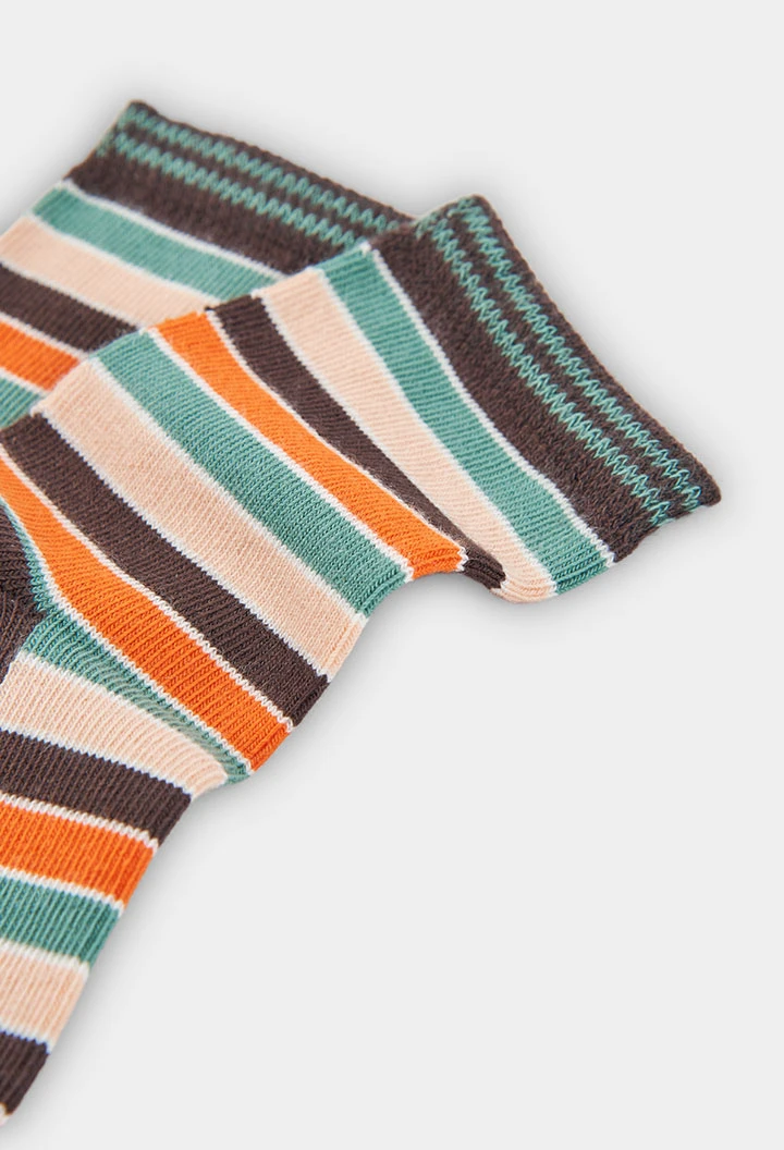 Brown cotton socks pack