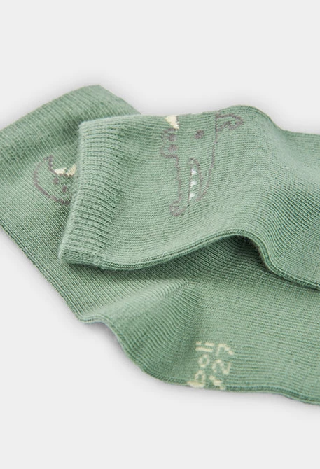 Pack grüne Baumwollsocken