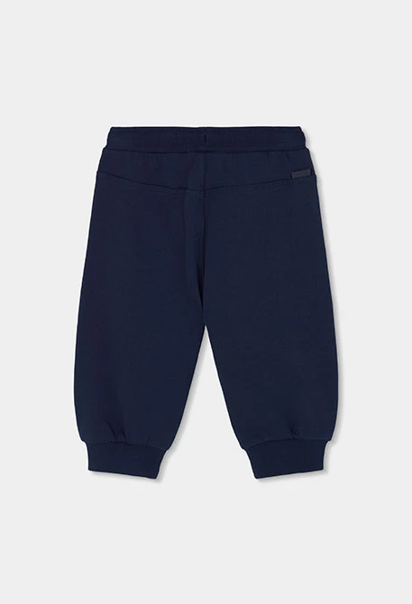 Pantalone in pile bambino blu navy