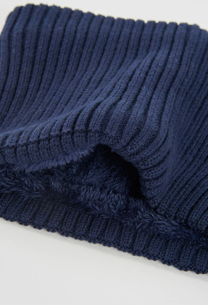 Collo bambino blu navy