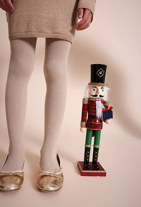 Beige tights