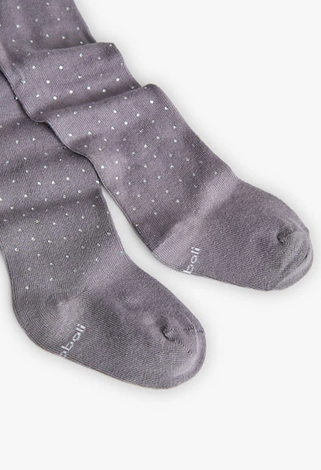 Leotard de punt gris