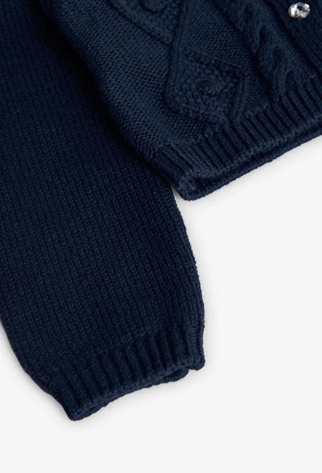 Navy blue girl´s jacket