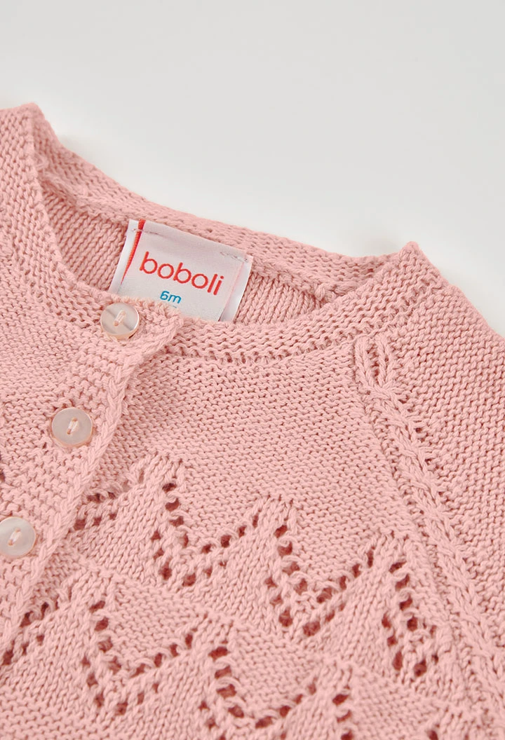 Bolero Baby Mädchen Lachsfarben