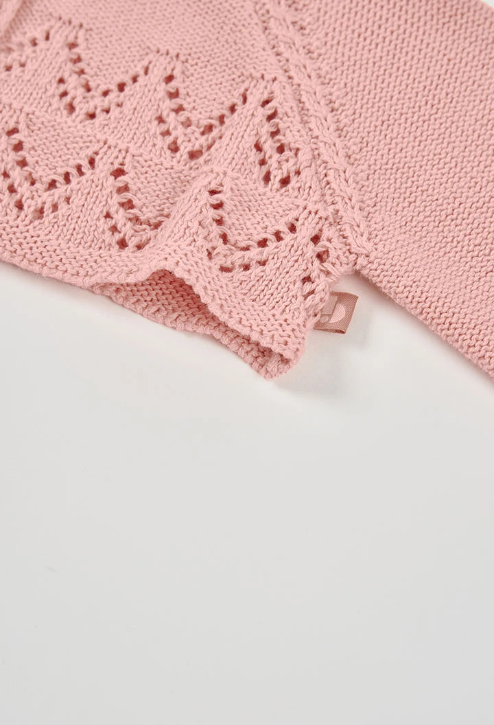 Bolero Baby Mädchen Lachsfarben