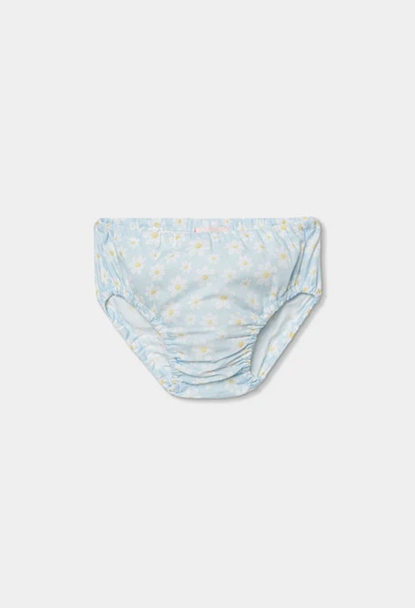 Vestit nadó popelí estampat flors