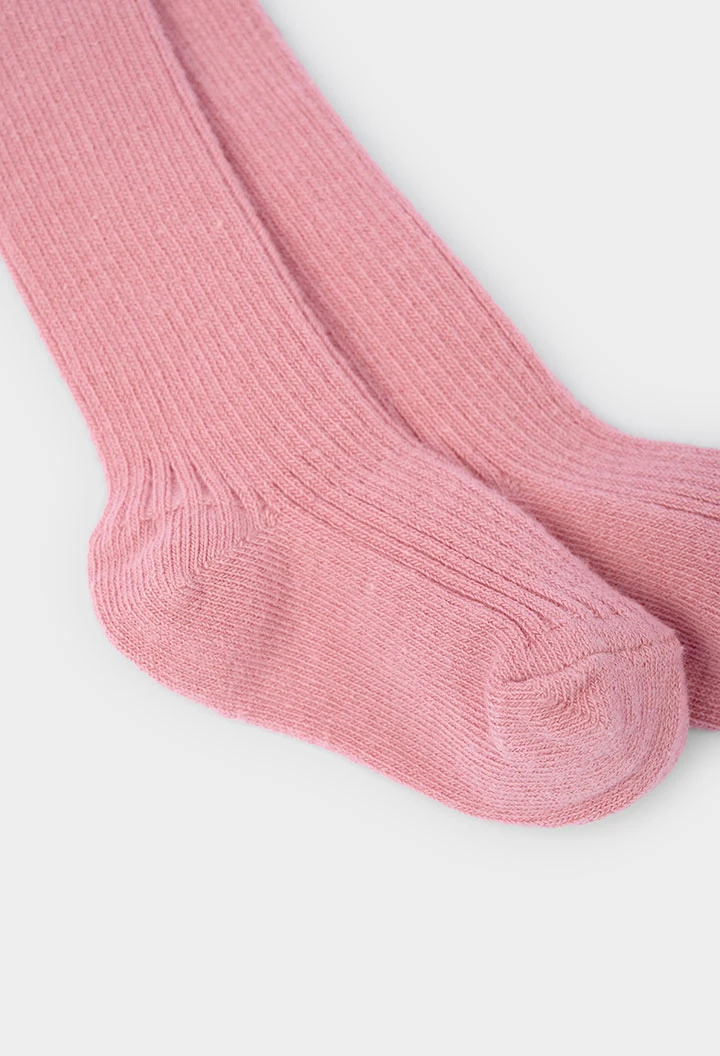 Leotard canalé rosa nadó