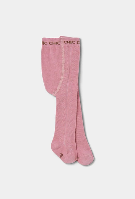 Leotard canalé rosa nadó