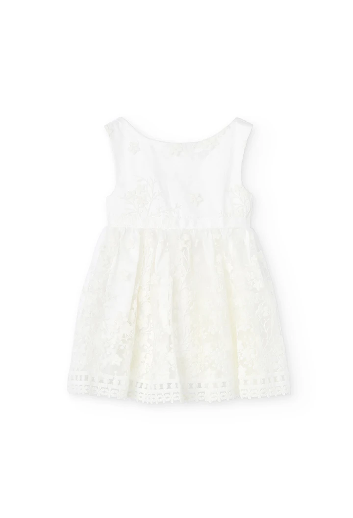 Kleid tüll bestickt für baby mädchen