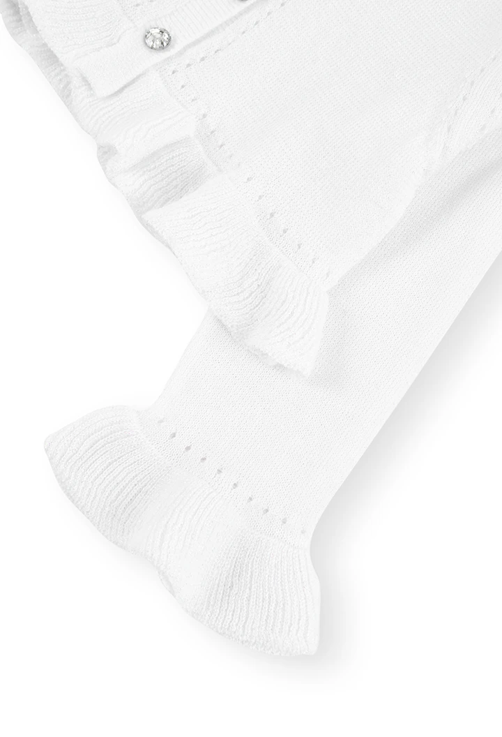 Gilet pour bébé fille