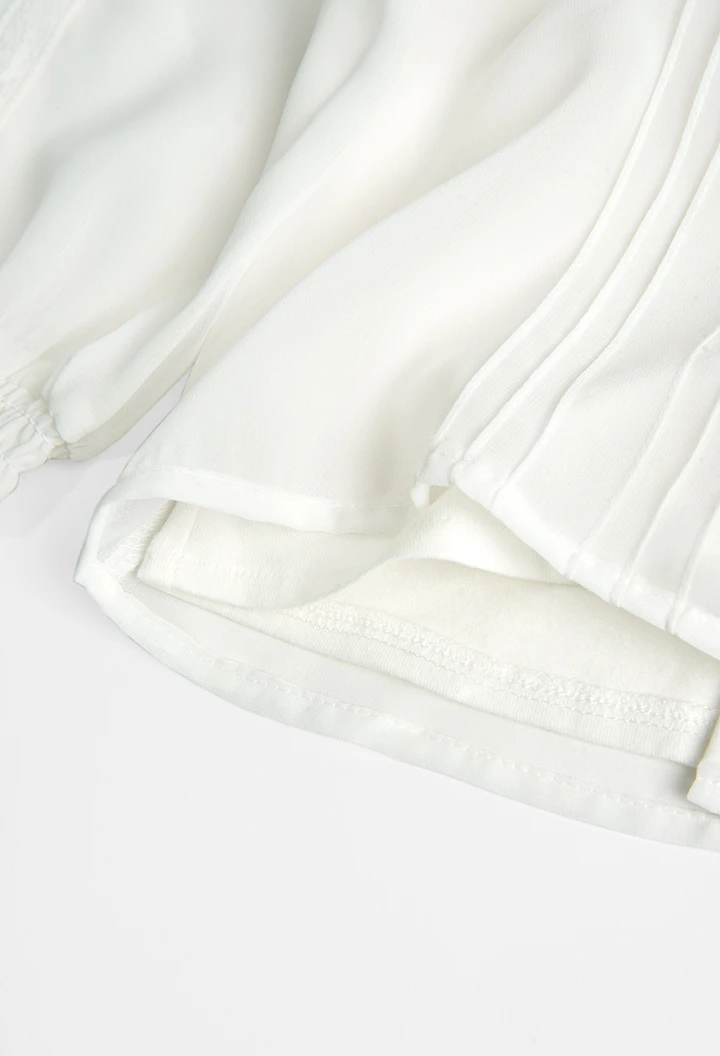 Blouse gaza pour bébé fille