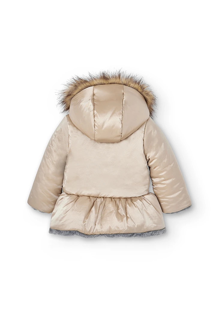 Parka reversibel technisches stoff für baby