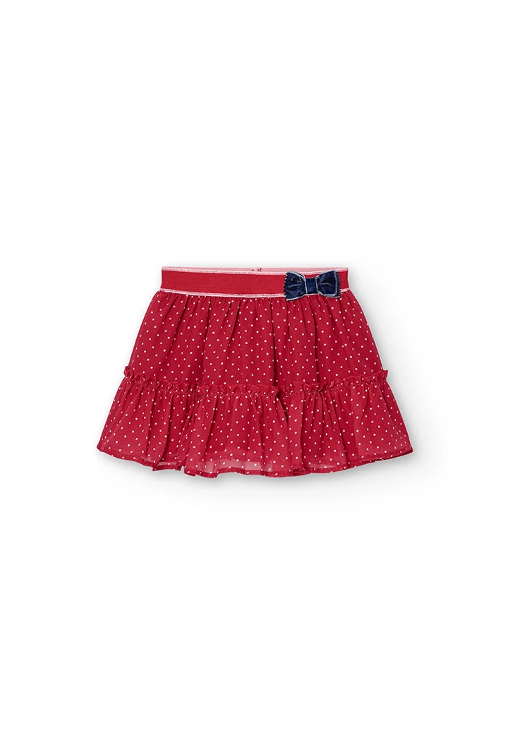 Skirt gauze polka dot for baby girl