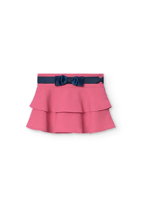 Baby girl skirt in pink