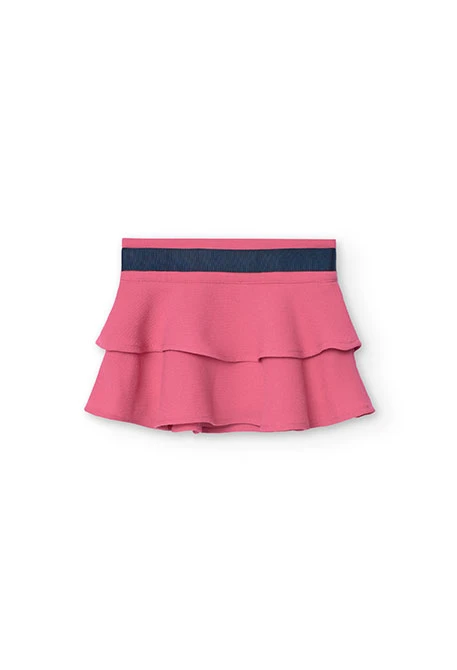 Baby girl skirt in pink