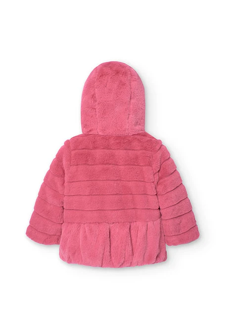 Winterjacke für Baby-Mädchen in Marineblau