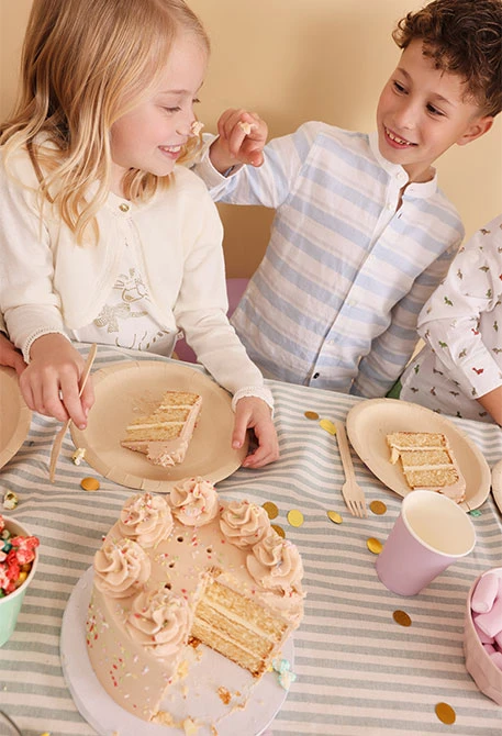 Camicia di lino per bambino a righe blu e bianche