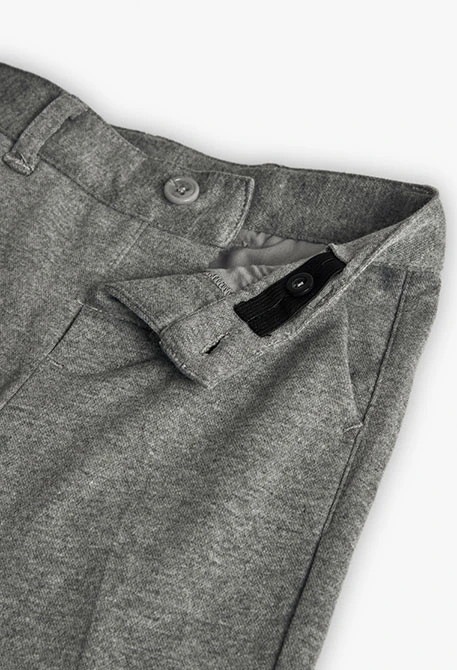 Pantalón niño punto gris