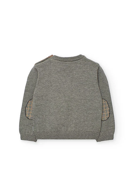 Boy´s grey bunny jumper