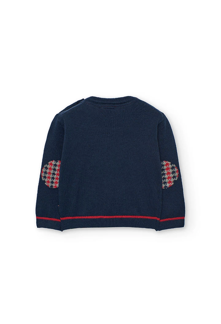 Navy blue boy´s jumper london guards