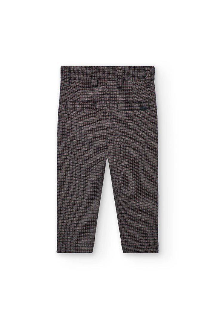 Pantalon garçon gris