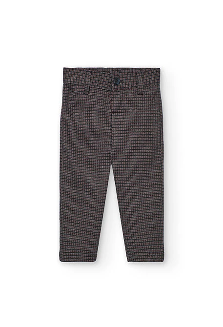 Pantalon garçon gris